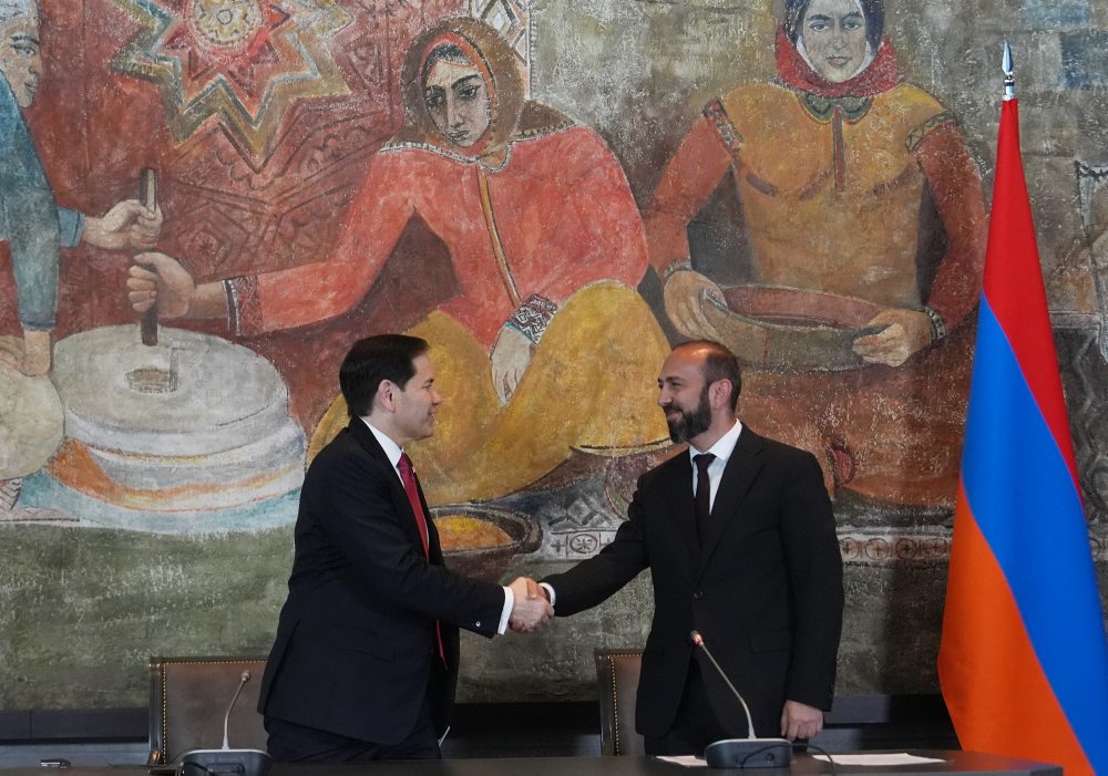 Rubio podpísal v Arménsku dokument o koridore TRIPP a o kritických nerastoch