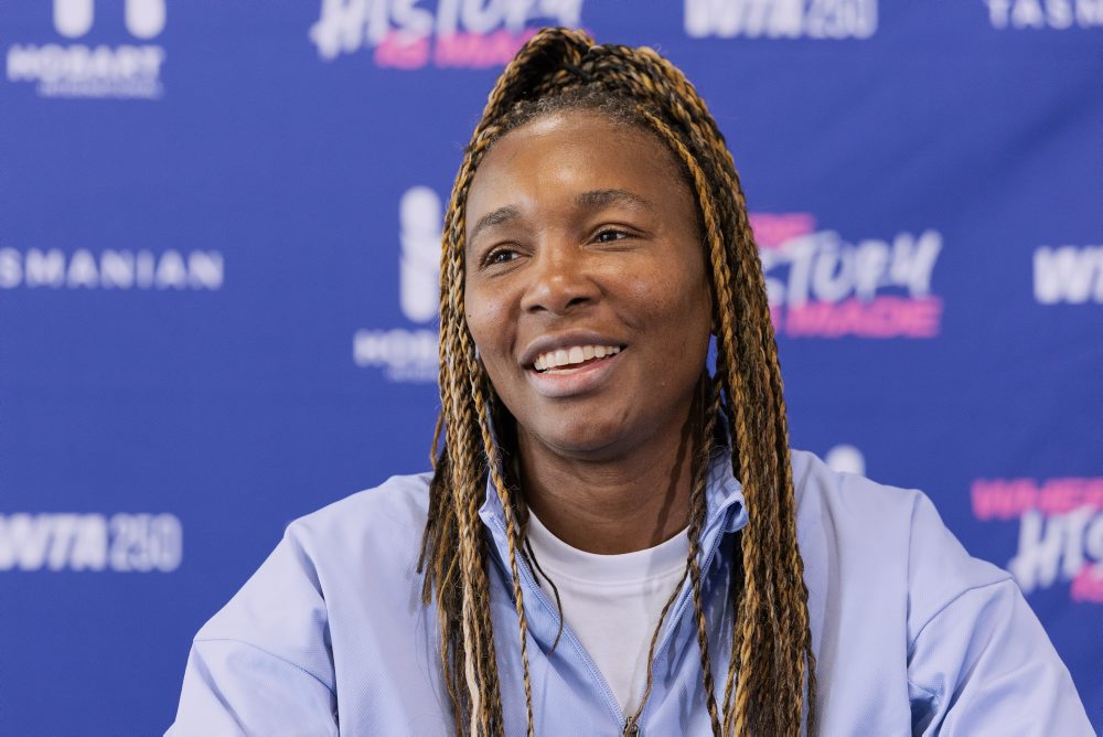 americká tenistka Venus Williamsová tlačová konferencia 