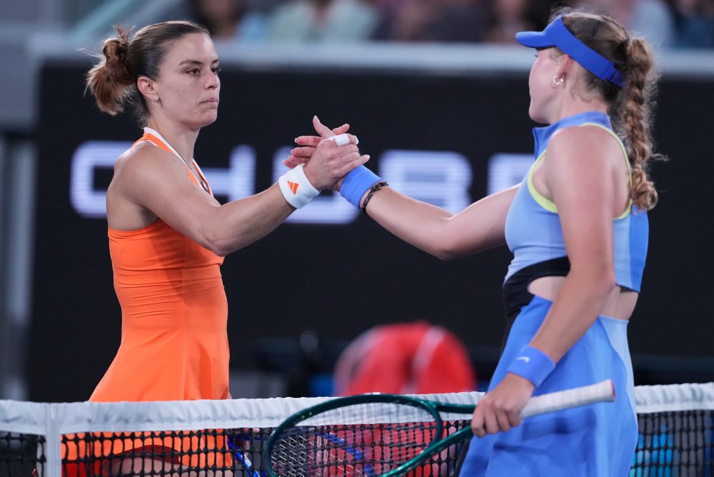 Mirra Andrejevová (Rus.-8) - Maria Sakkariová (Gréc.) 