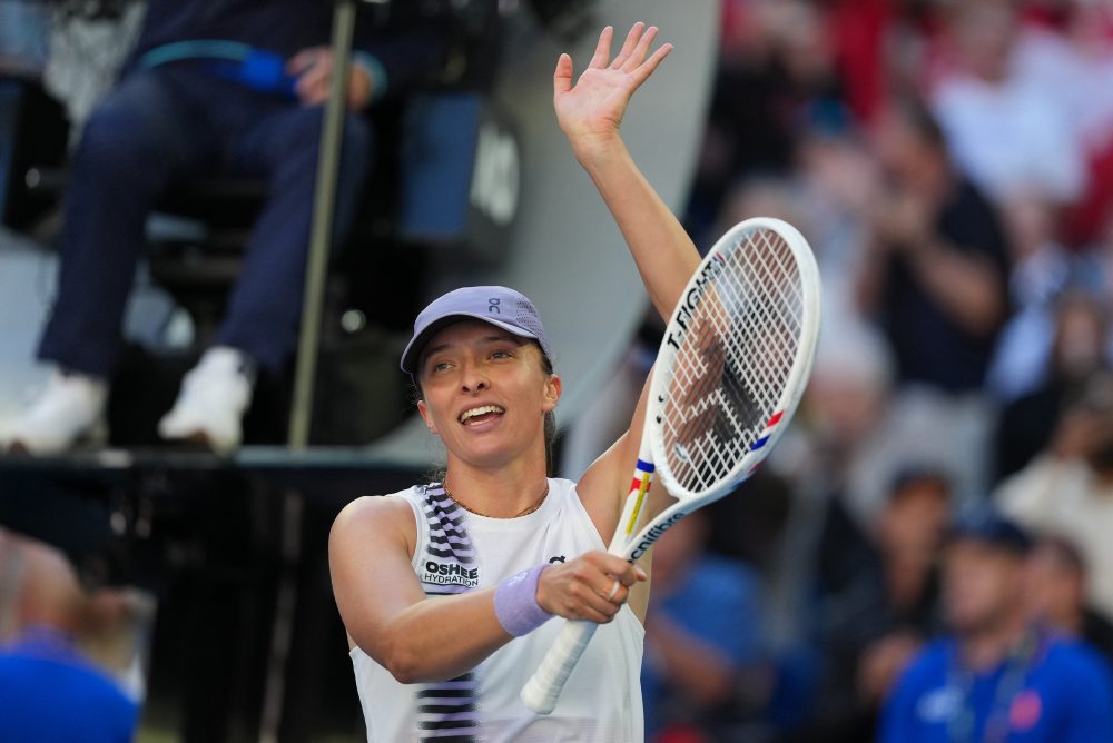 Iga Swiateková (Poľ.-2) - Marie Bouzková