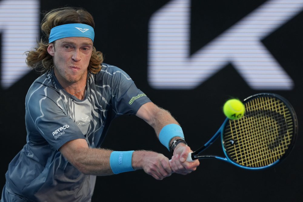 ruský tenista Andrej Rubľov 