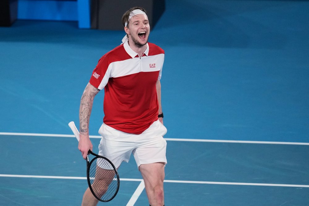 kazašský tenista Alexander Bublik