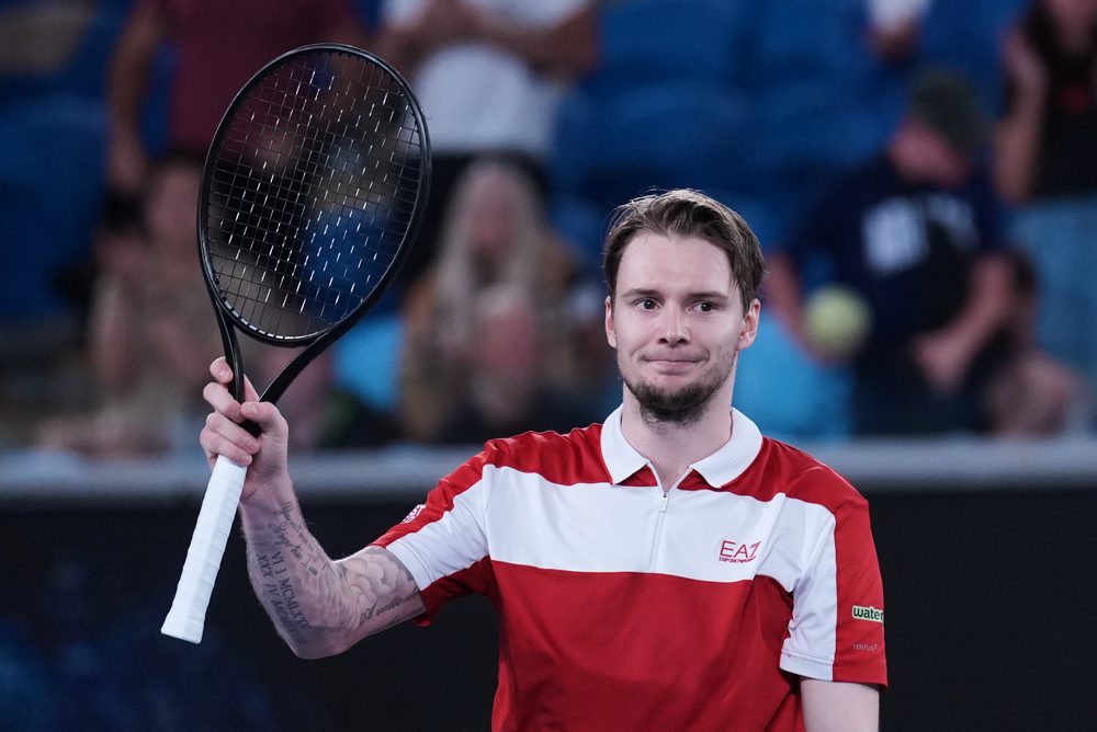 Alexander Bublik z Kazaschtanu postúpil do osemfinále dvojhry