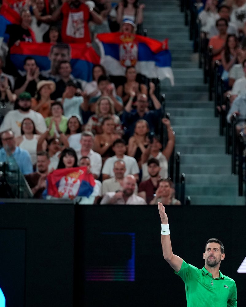 Novak Djokovič  - Botic van de Zandschulp