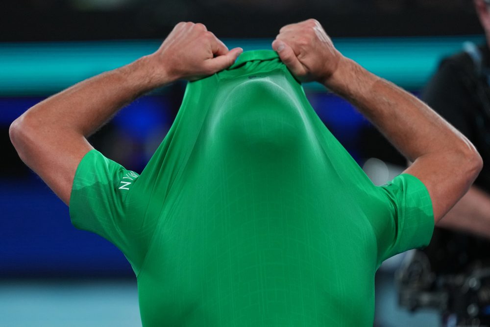 Novak Djokovič  - Botic van de Zandschulp