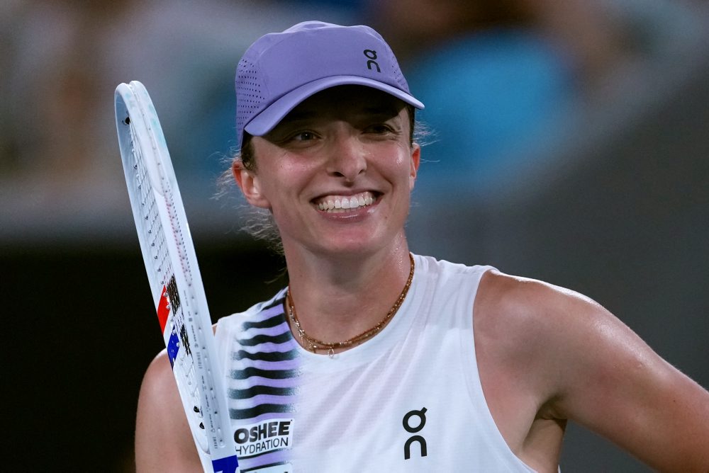 Iga Swiateková - Anna Kalinská 