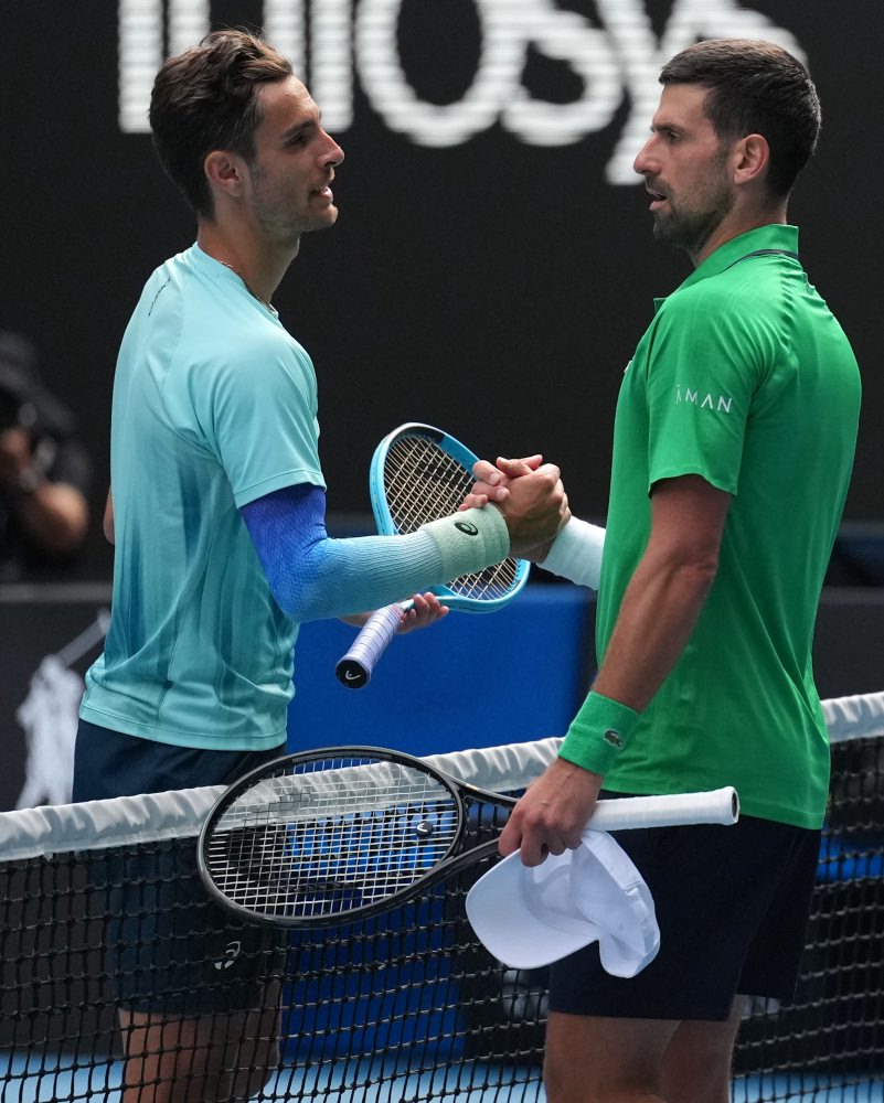 Novak Djokovič - Lorenzo Musetti 