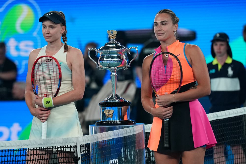 Jelena Rybakinová - Arina Sobolenková 