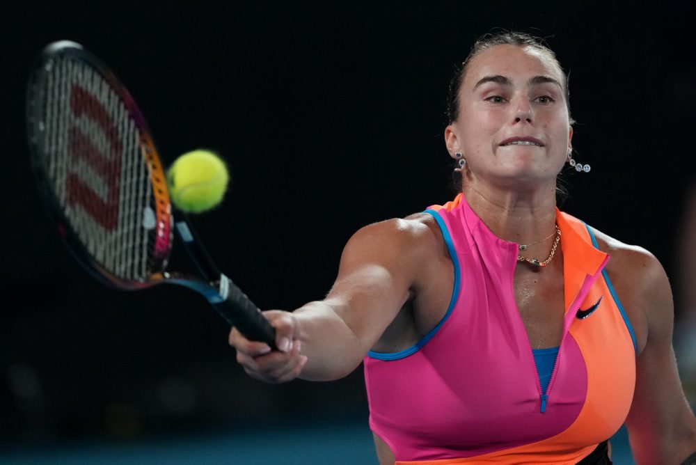 bieloruská tenistka Arina Sobolenková 