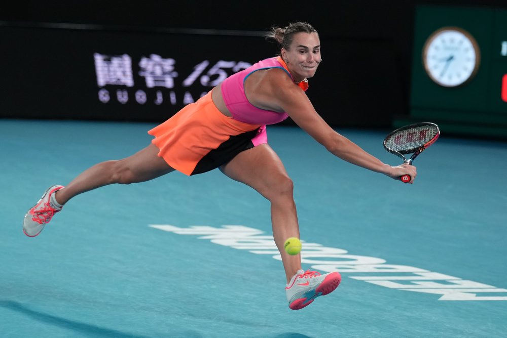 bieloruská tenistka Arina Sobolenková 