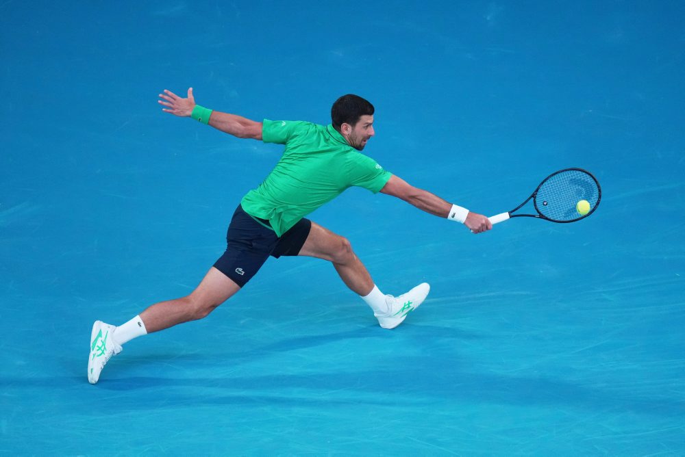 srbský tenista Novak Djokovič