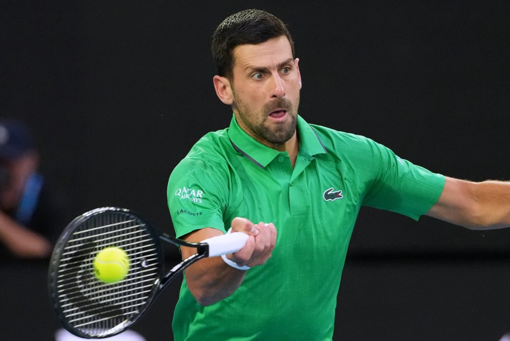 srbský tenista Novak Djokovič