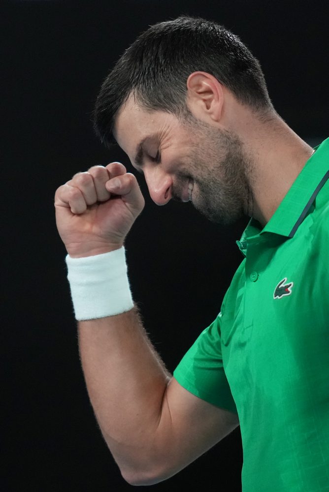 srbský tenista Novak Djokovič