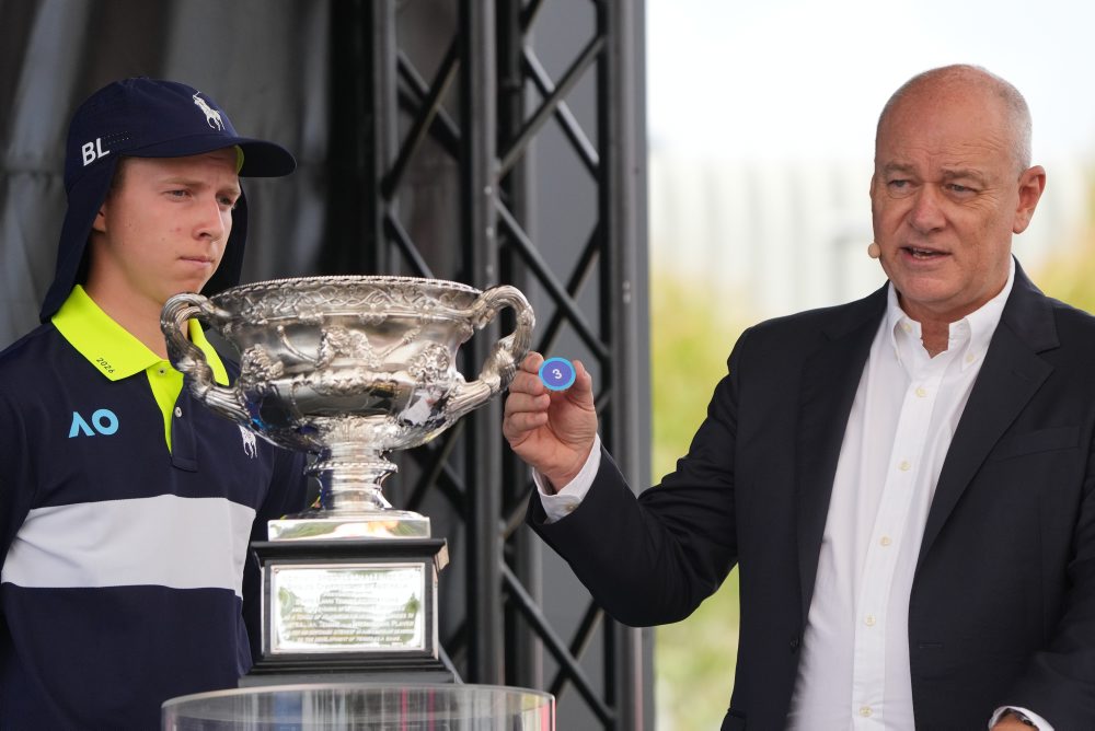 Tenis - žreb Australian Open v Melbourne