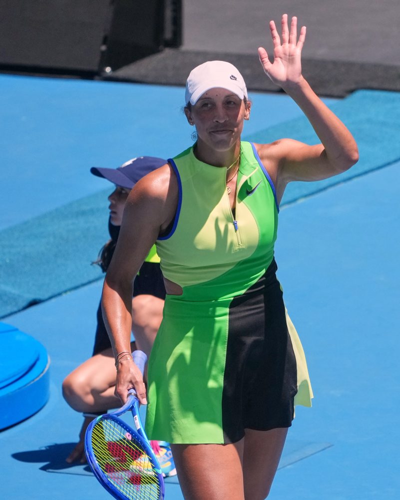 Madison Keysová (USA-9) - Oleksandra Olyniková (Ukr.) 