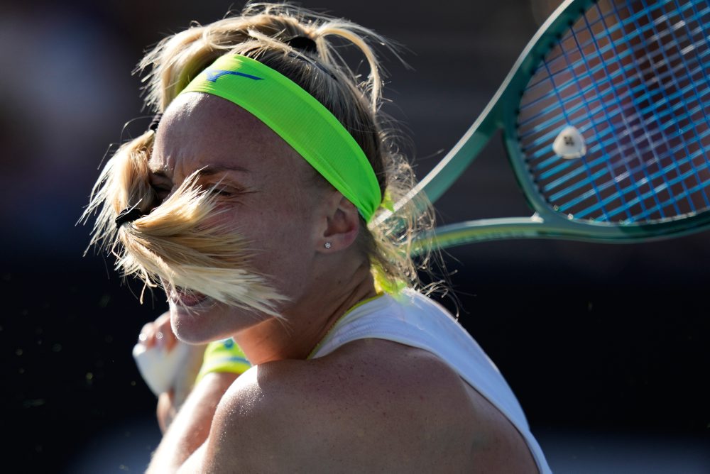 Rebecca Šramková - Jelena Ostapenková  