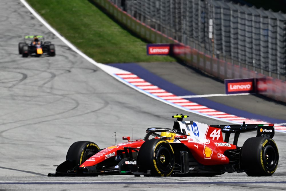 Tréning pred Veľkou cenou Rakúska formuly 1