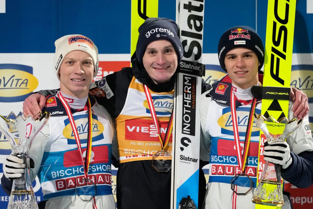 Slovinec Domen Prevc sa stal celkovým víťazom Turné štyroch mostíkov v Bischofshofene 