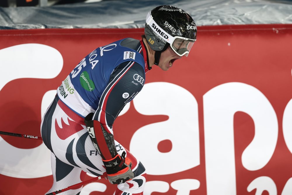 2. kolo nočného obrovského slalomu v Schladmingu 