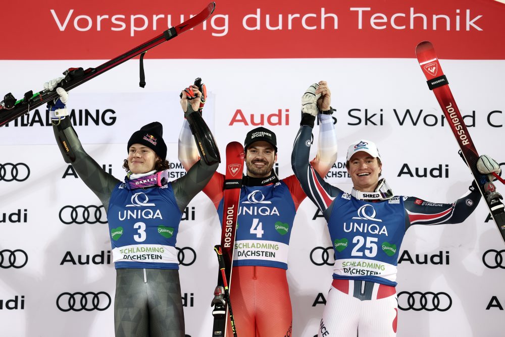 2. kolo nočného obrovského slalomu v Schladmingu 