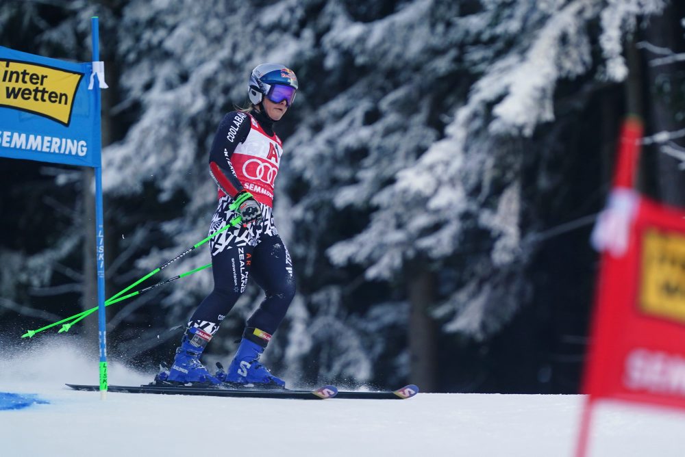 1. kolo obrovského slalomu žien 