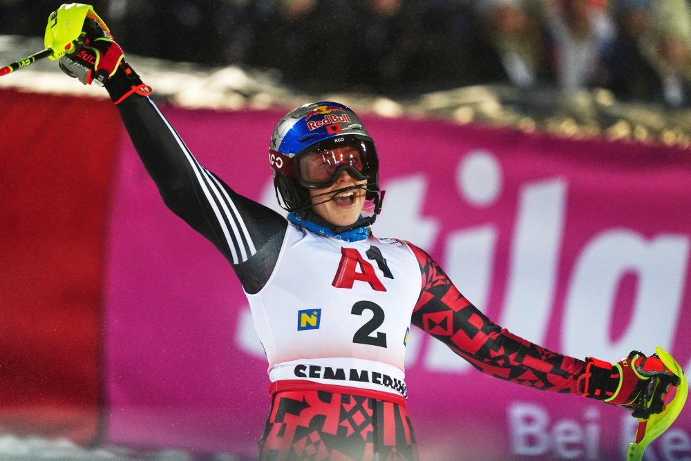 2. kolo slalomu žien 