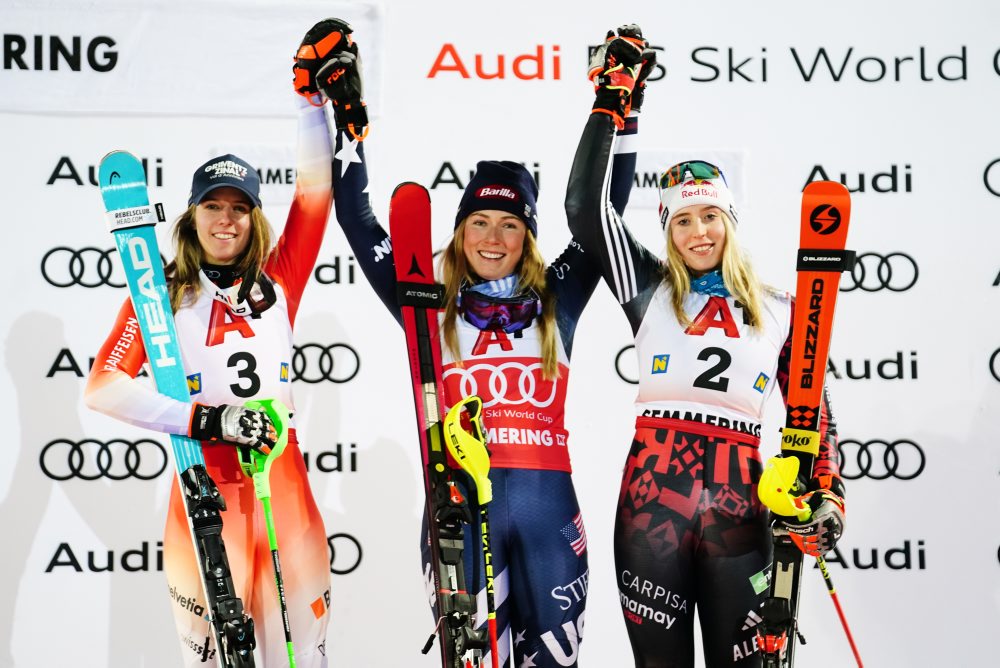 2. kolo slalomu žien 