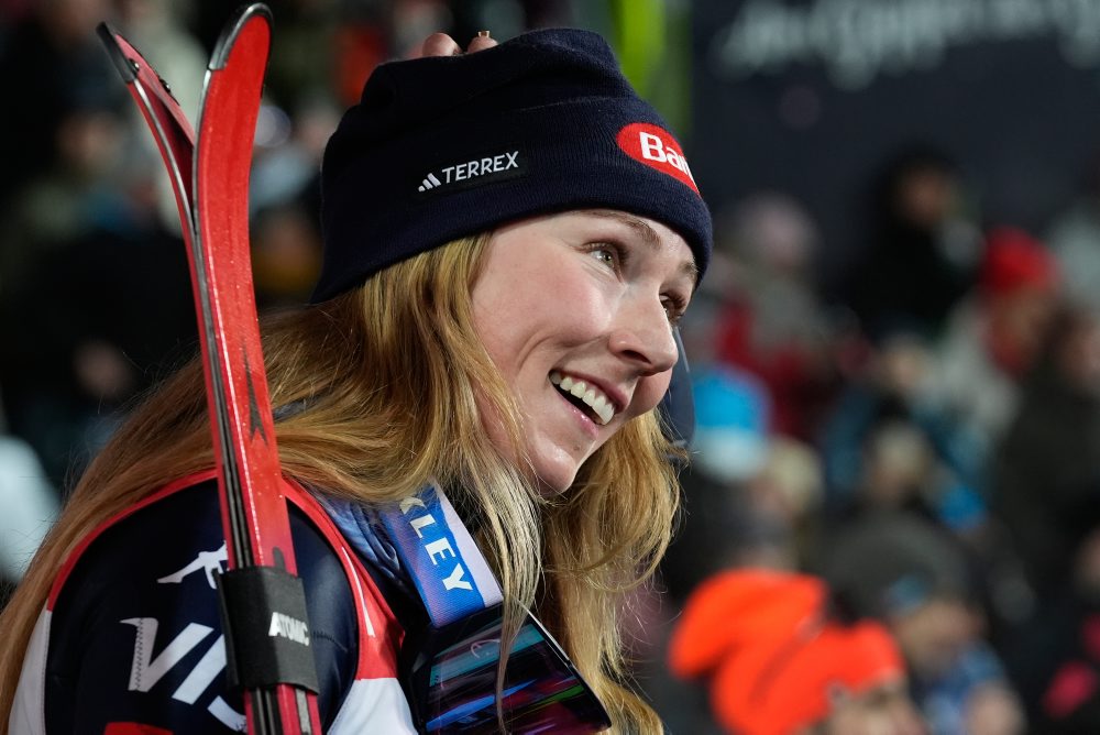 2. kolo nočného slalomu žien 