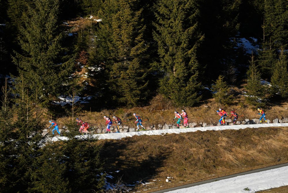 Štafeta žien na 4x6  km
