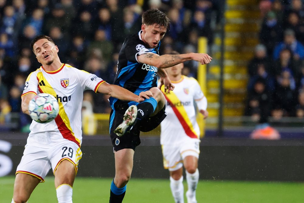 Liga majstrov vo futbale: Club Bruggy - RC Lens