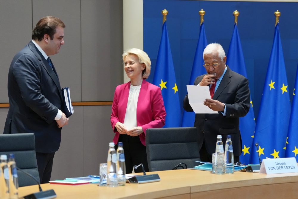 Stretnutie predsedníčky EK a predsedu Európskej rady 