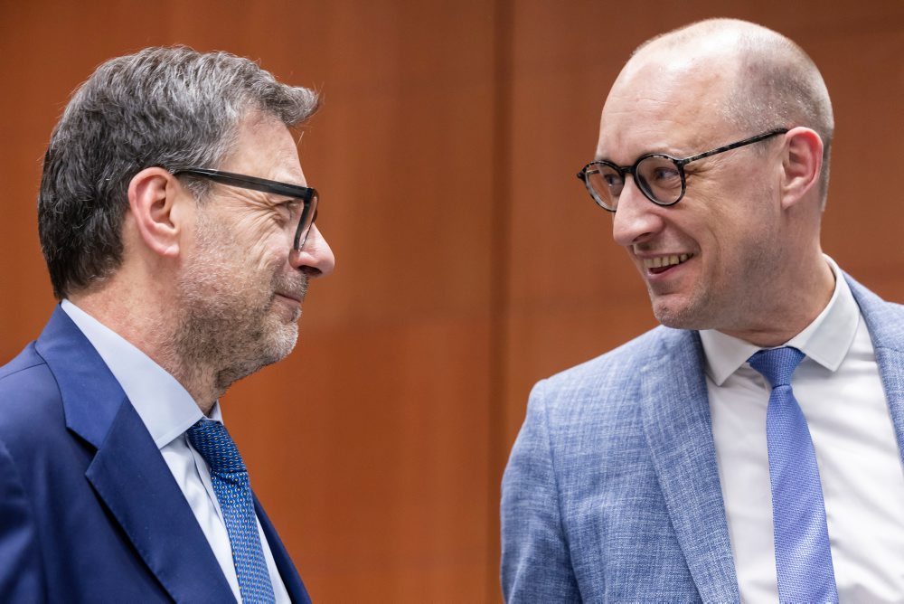 Zasadnutie ministrov financií eurozóny v Bruseli