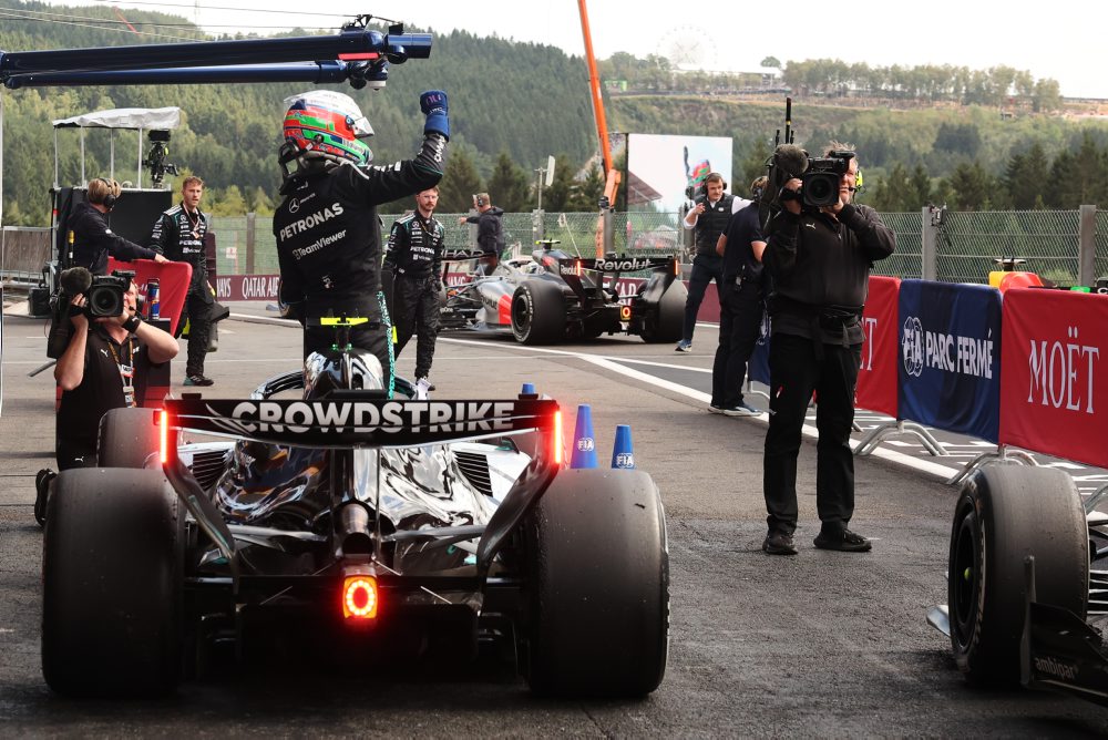 Talian Kimi Antonelli triumfoval na Veľkej cene Belgicka pred Leclercom a Verstappenom