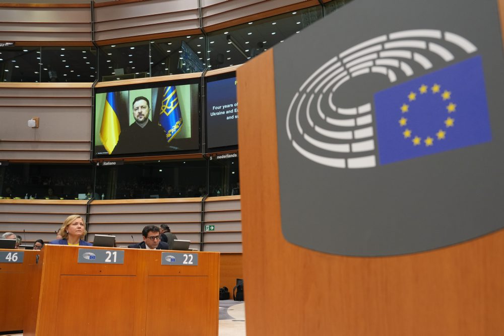 Mimoriadne zasadnutie Európskeho parlamentu pri príležitosti štvrtého výročia začiatku vojny na Ukrajine