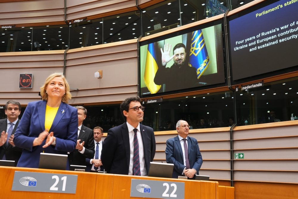 Mimoriadne zasadnutie Európskeho parlamentu pri príležitosti štvrtého výročia začiatku vojny na Ukrajine