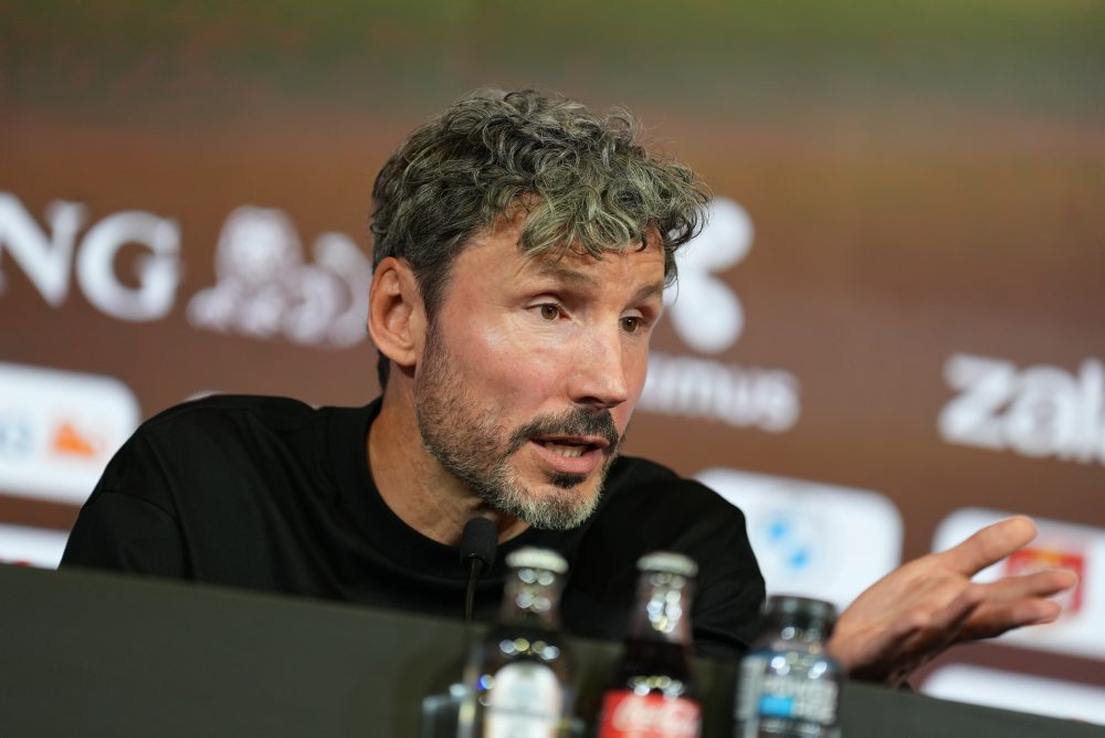Predstavenie nového trénera belgickej futbalovej reprezentácie 