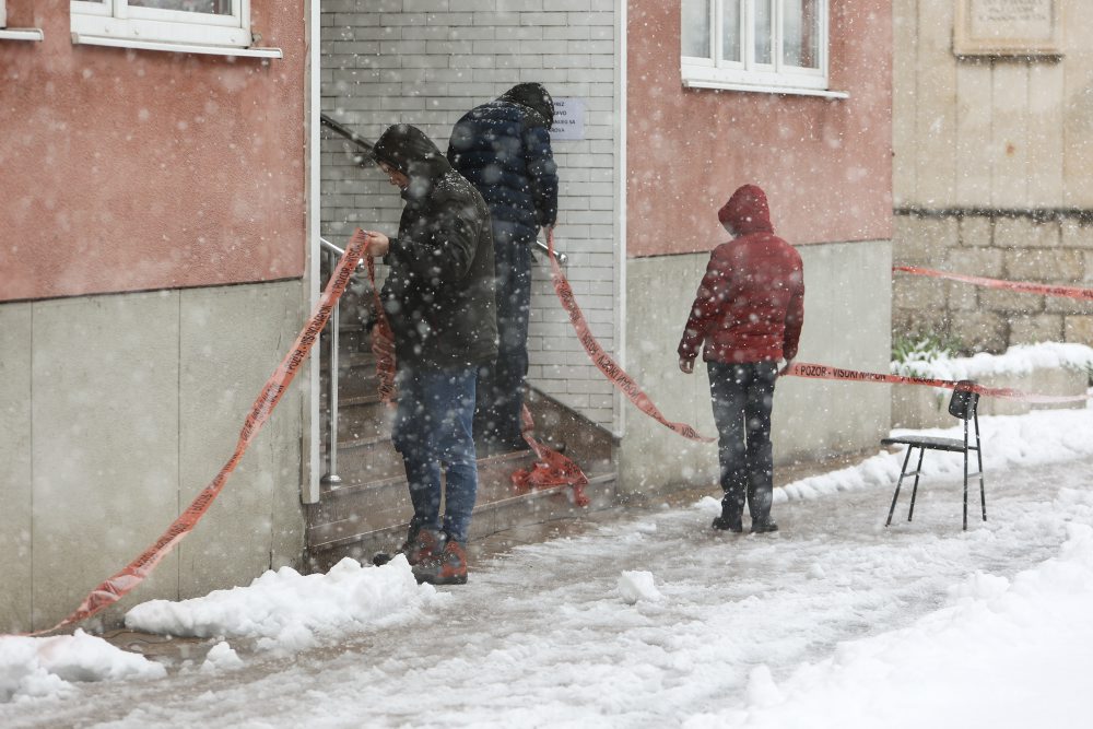 Sneženie v Bosne a Hercegovine 