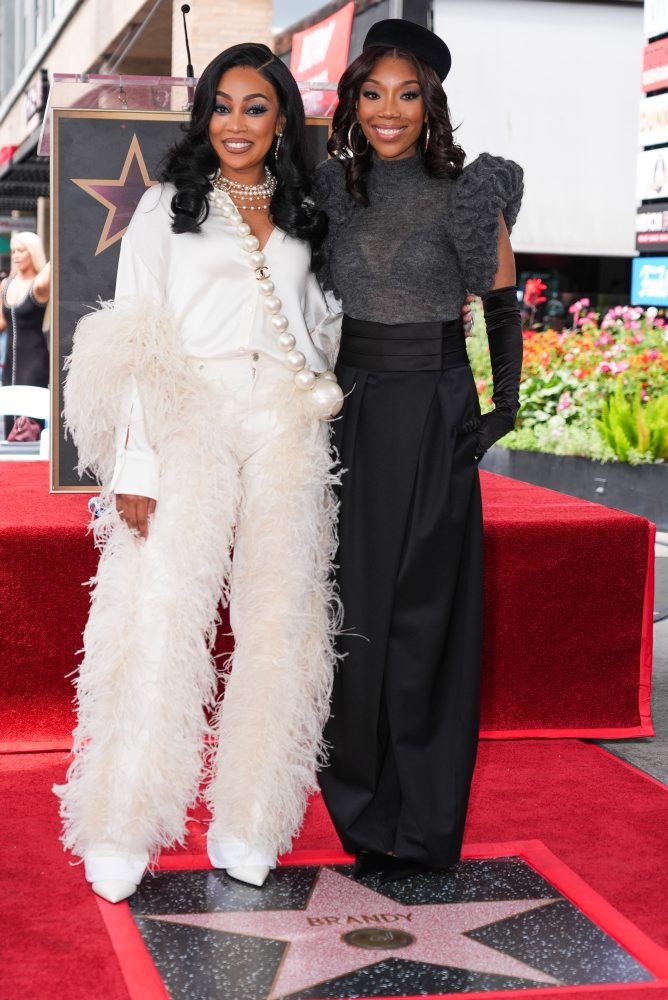 Brandy udelili hviezdu na holywoodskom Chodníku slávy v Los Angeles 