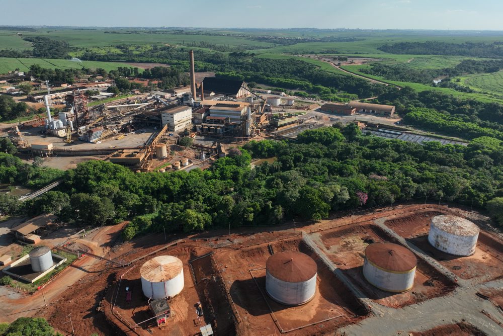 Plantáže cukrovej trstiny v Brazílii