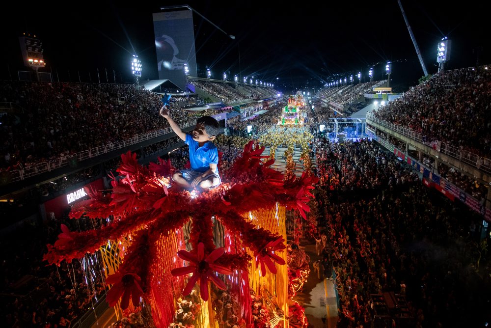 Karneval v brazílskom Riu de Janeiro