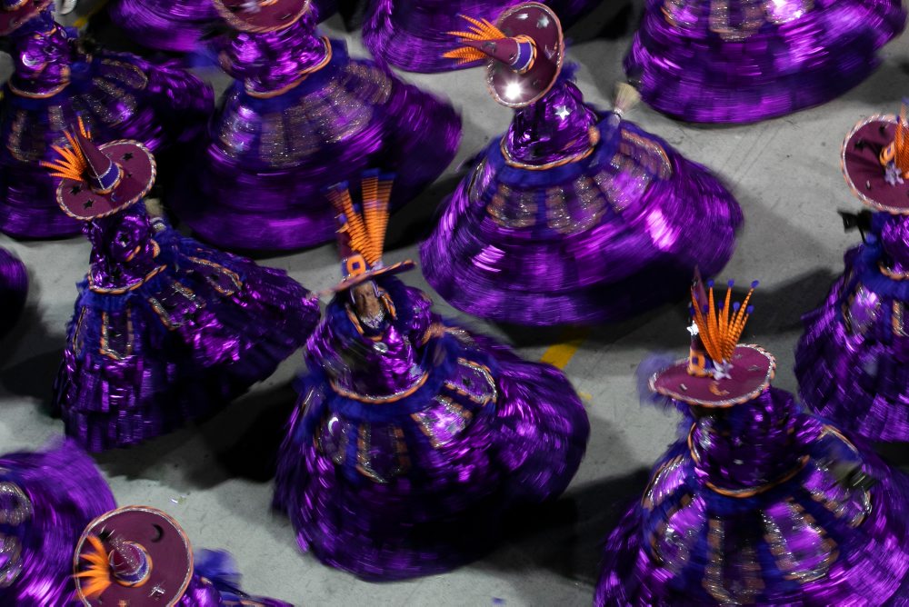 Karneval v brazílskom Riu de Janeiro