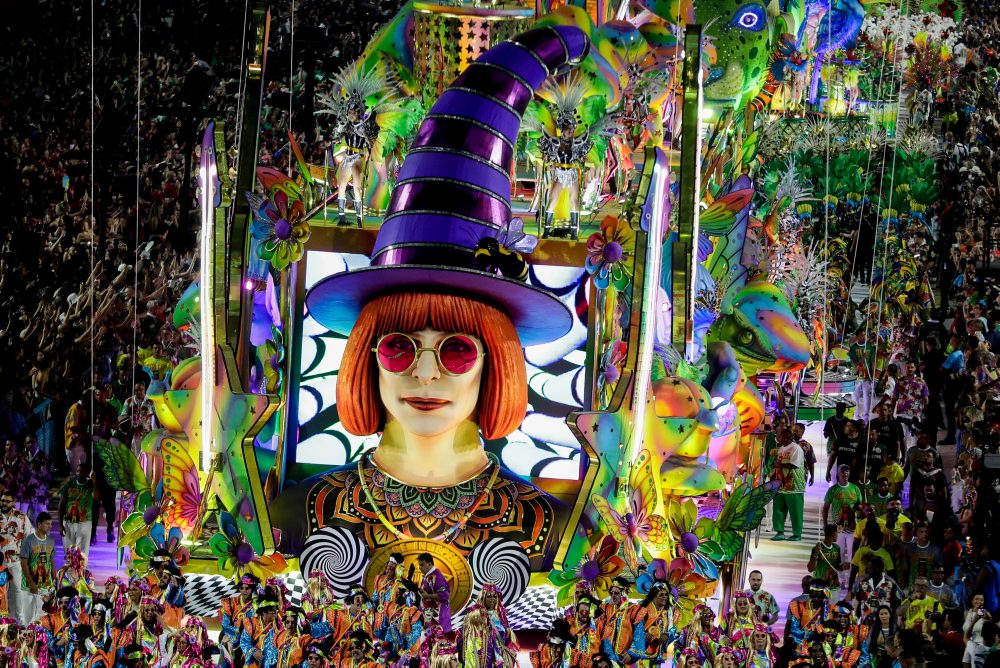 Karneval v brazílskom Riu de Janeiro