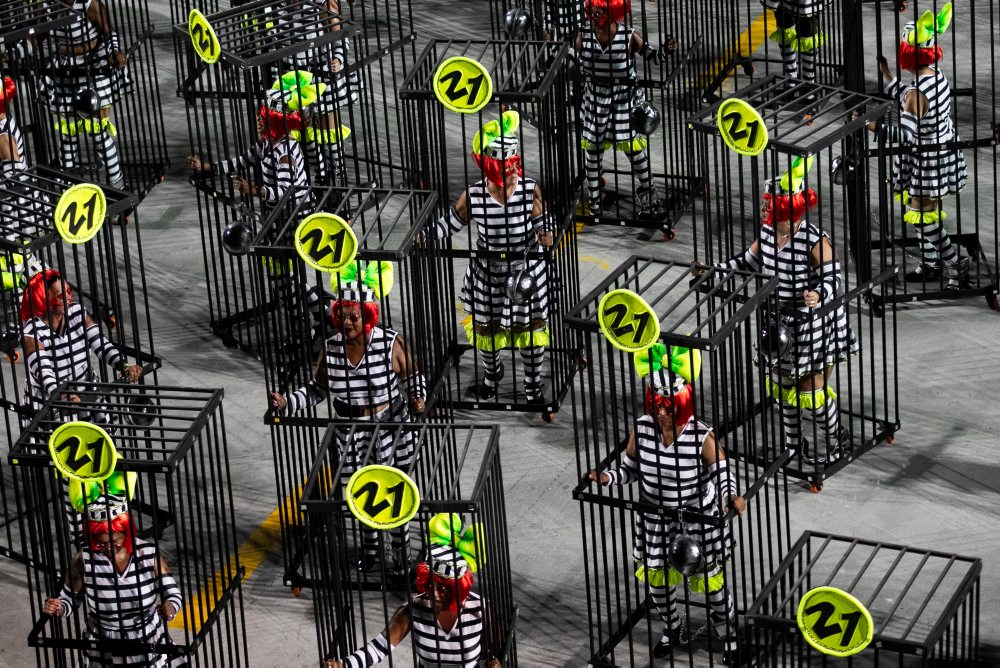 Karneval v brazílskom Riu de Janeiro