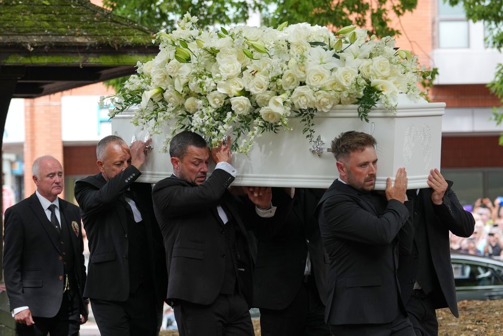 Pohreb speváčky Bonnie Tyler