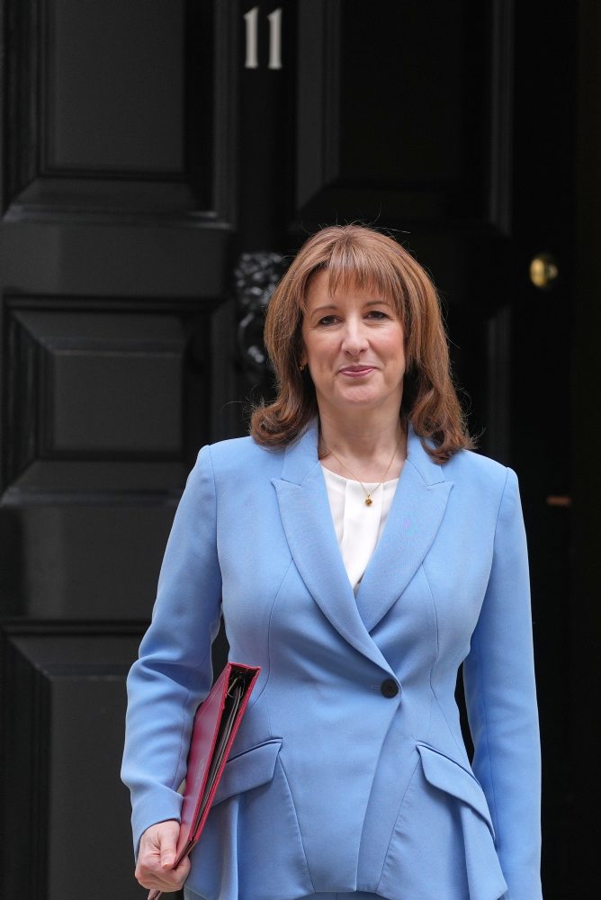 Britská ministerka financií na Downing Street