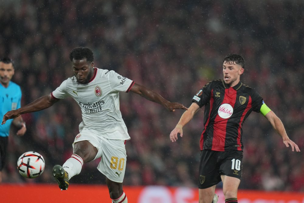 3. kolo ligovej fázy Európskej ligy: AFC Bournemouth - AC Miláno