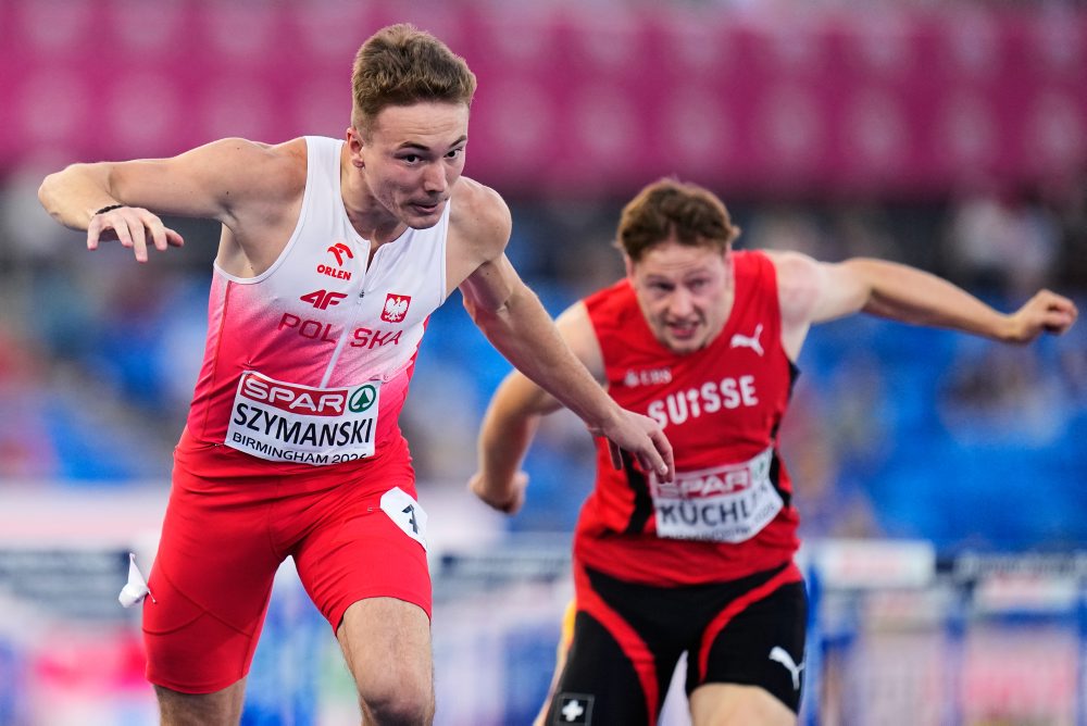 Semifinále v behu na 110 m prekážok mužov