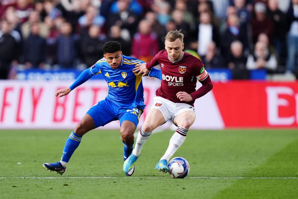 Štvrtťfinále anglického FA Cupu: West Ham United - Leeds United