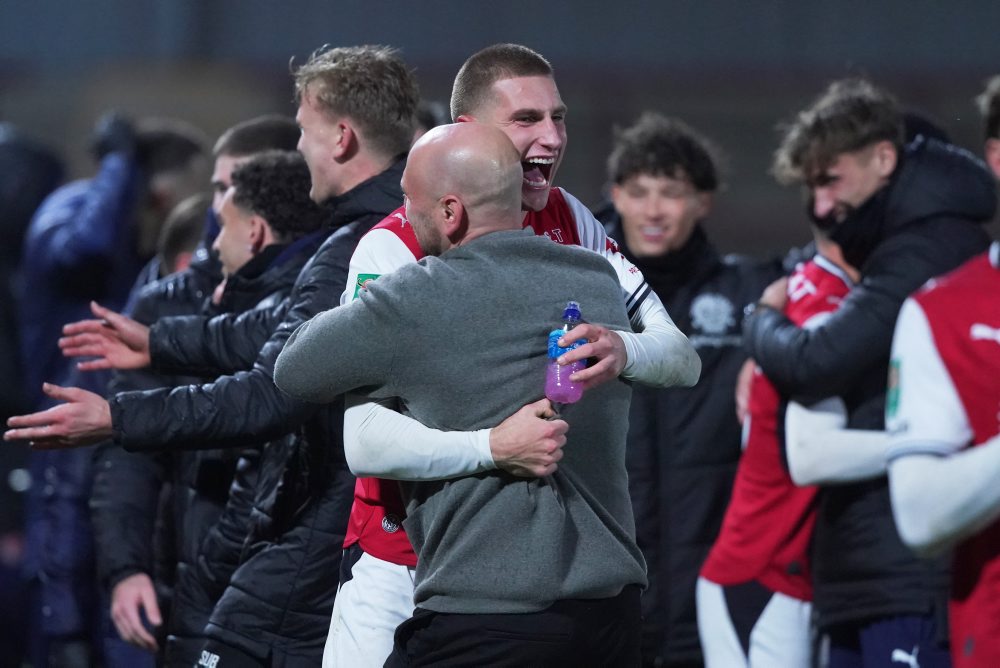 Osemfinále anglického Ligového pohára: Fleetwood Town - Arsenal Londýn 