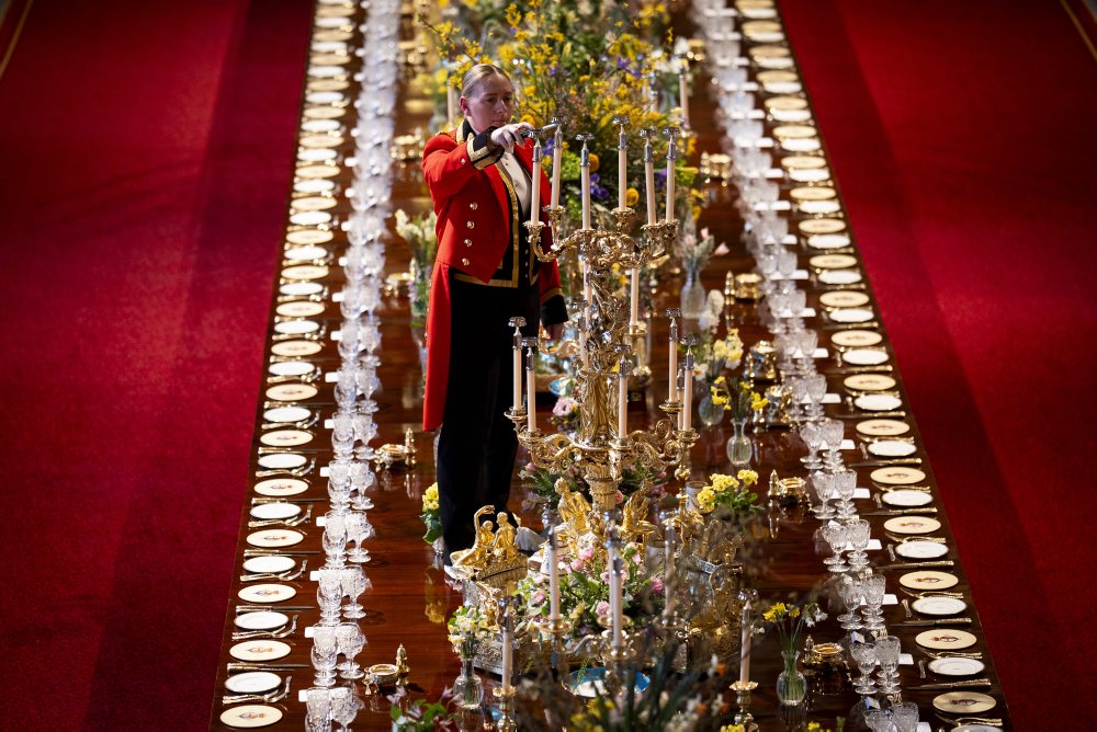 Nigérijský prezident Bola Ahmed Tinubu v Británii